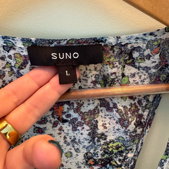 Suno Splatter Graffiti Gown - Picture 3 of 4